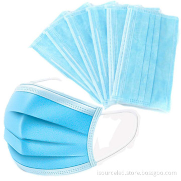 3 layers face mask ideal for home